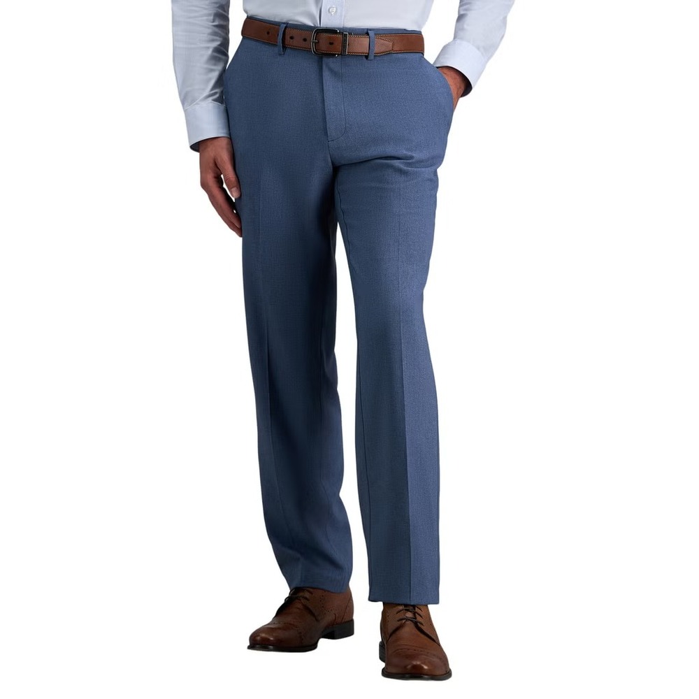 Haggar Men's Performance Dress Pant, Blue, Size: 30x32, New